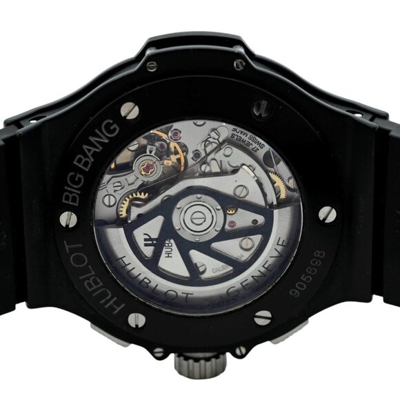 Hublot 44mm Big Bang Ice Evolution $18K MSRP Tungsten Black Dial- 301.CK.1140.RX - Picture 11 of 12
